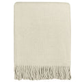 Malagoon throw - abbey white - 130x170cm recycled wool
