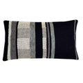 Malagoon cushion - black textured - 35x60cm