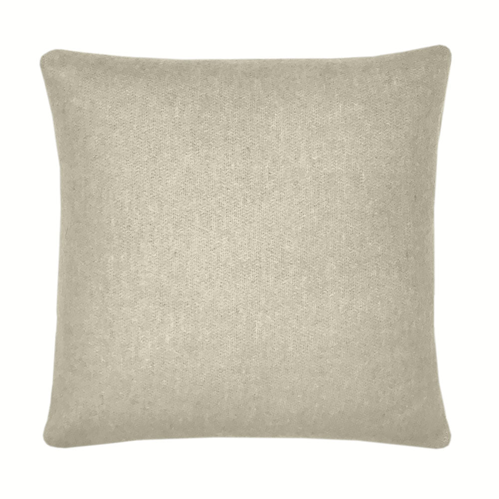 Malagoon cushion Easy nature - double faced green - 50x50cm recycled wool