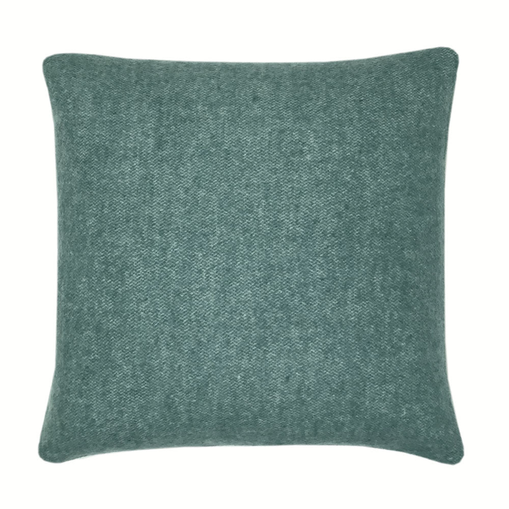 Malagoon cushion Easy nature - double faced green - 50x50cm recycled wool