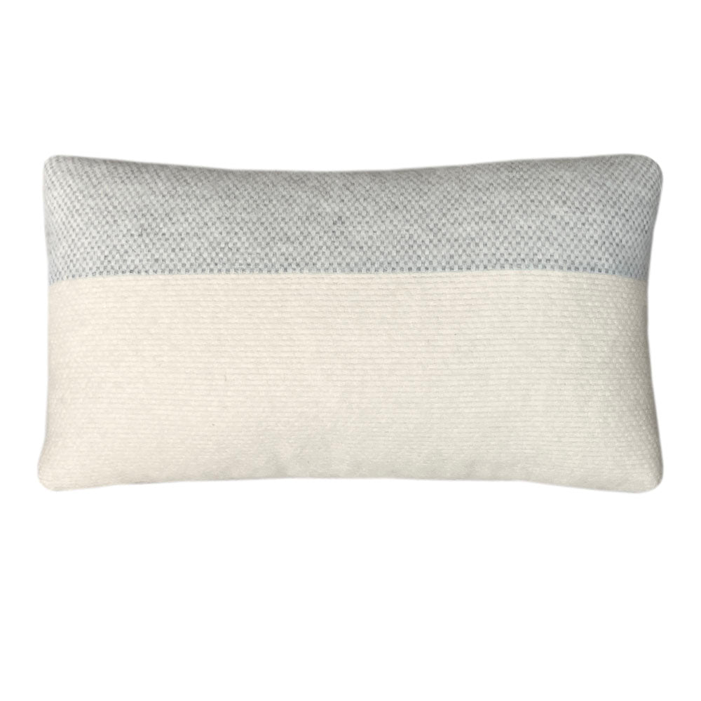 Malagoon Easy Nature cushion - grey - 35x60cm wool