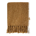 Malagoon throw Mélange - honey yellow - 125x150cm