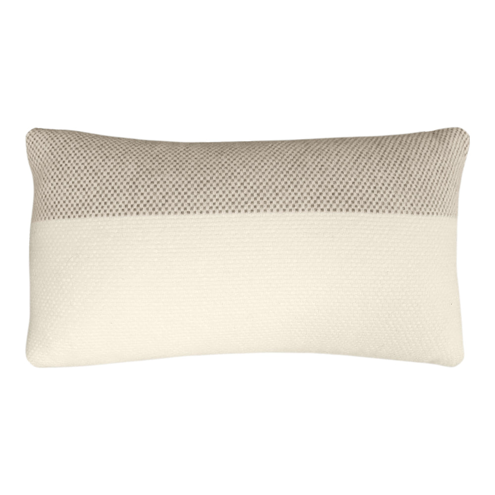 Malagoon Easy Nature cushion - beige - 35x60cm wool