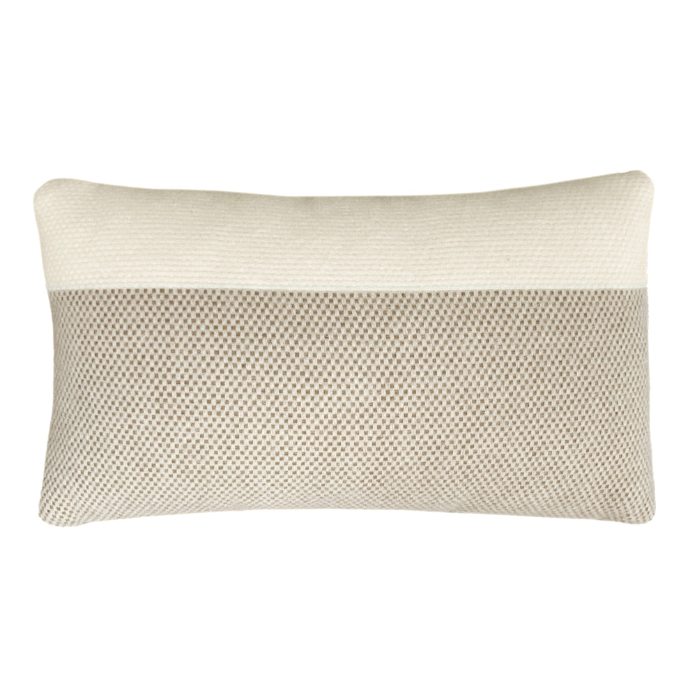 Malagoon Easy Nature cushion - beige - 35x60cm wool