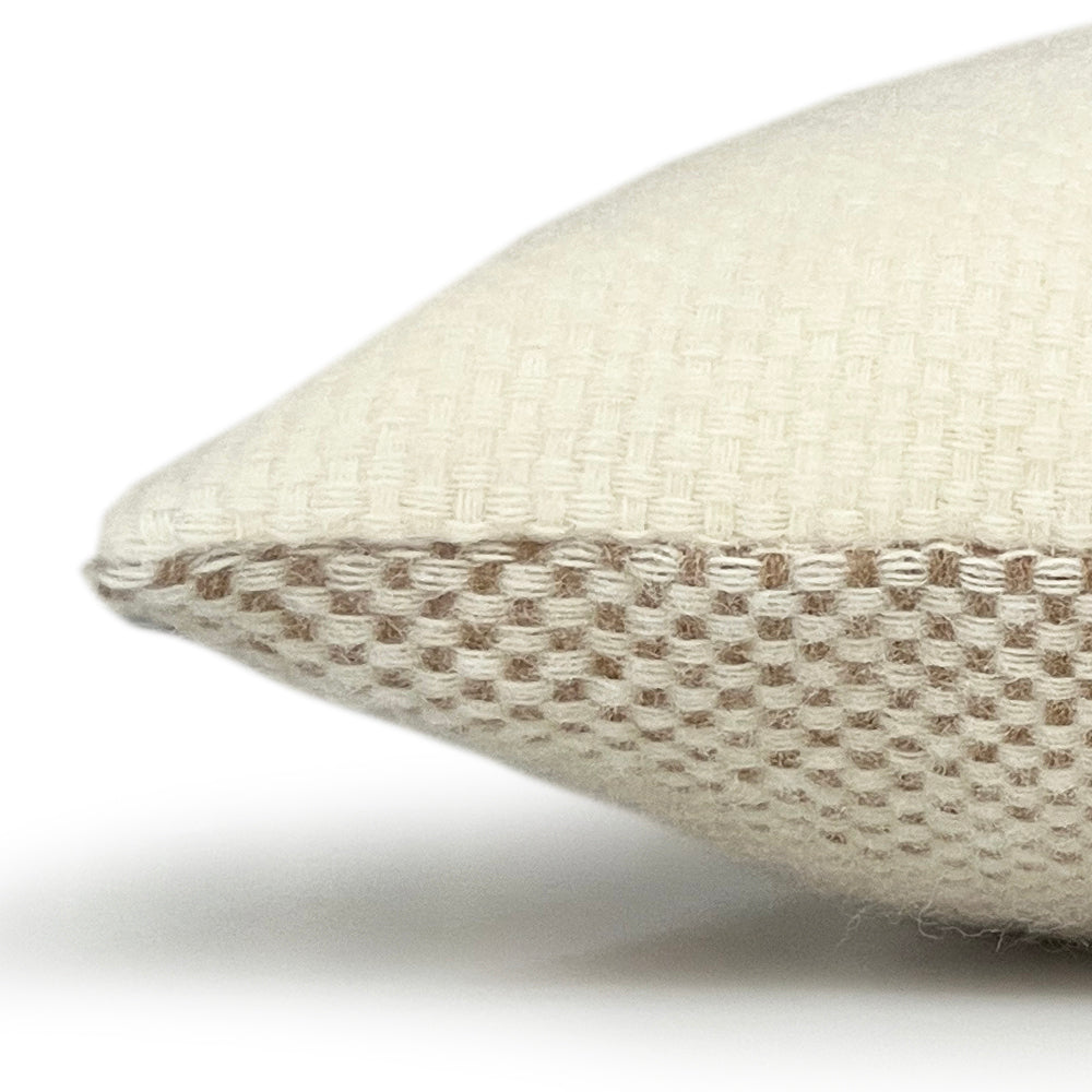 Malagoon Easy Nature cushion - beige - 45x45cm wool