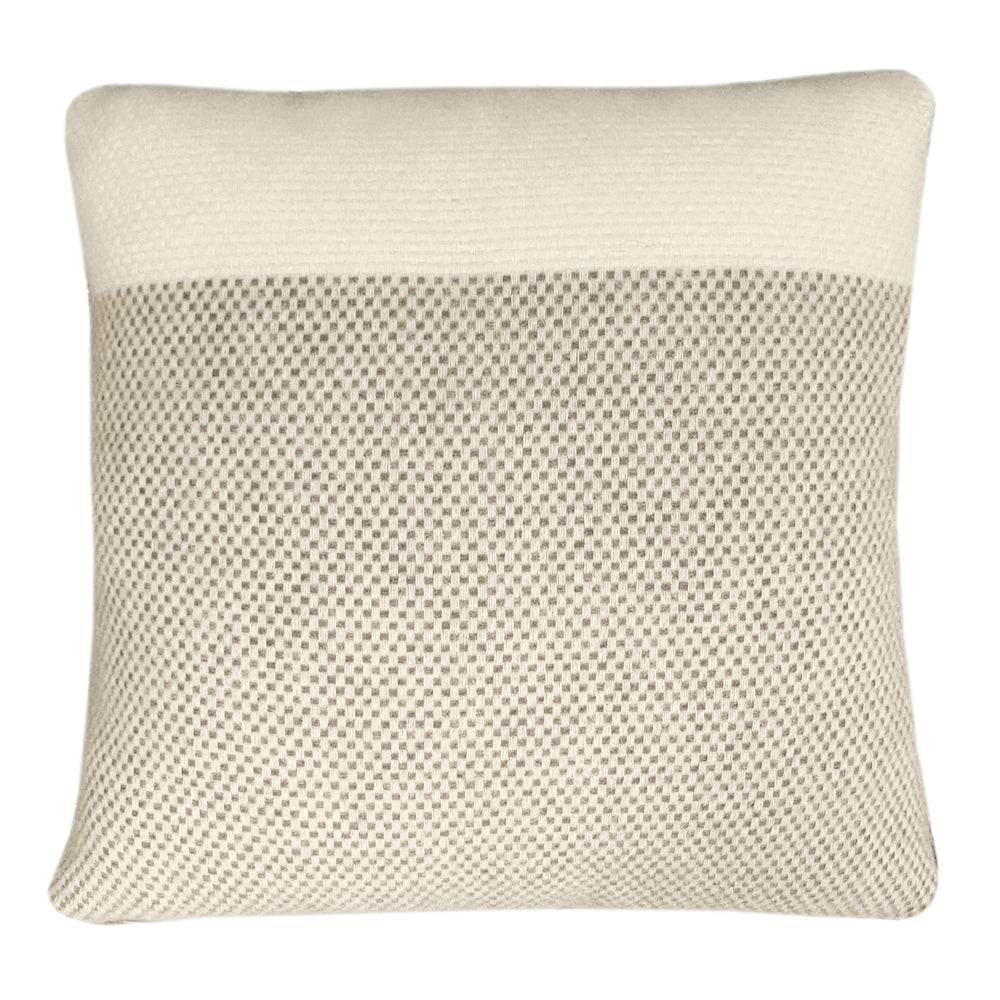 Malagoon Easy Nature cushion - beige - 45x45cm wool