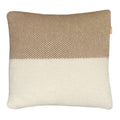 Malagoon cushion Festivity square -maroon beige- 45x45cm 100% wool