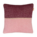 Malagoon cushion Festivity square -maroon red- 45x45cm 100% wool
