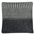 Malagoon Uptown cushion - black - 45x45cm 100% wool