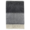 Malagoon Uptown throw - black - 140x200cm 100% wool