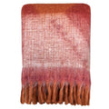 Malagoon Zapotec throw - soft spicy red - 100% recycled