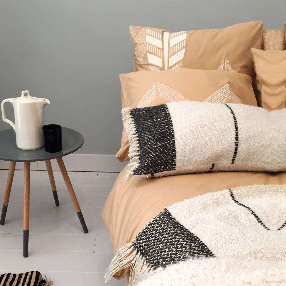 Malagoon throw Berber - white - 125x150cm