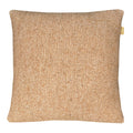 Malagoon cushion - camel beige reversible - 50x50cm recycled wool