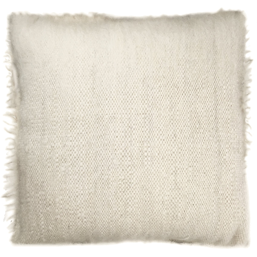 Malagoon cushion Stairway brush - off-white, grey-pink shades - 50x50cm 100% wool