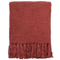 Malagoon Solid throw - faded red - 125x150cm