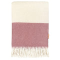 Malagoon throw Festivity - misty pink - 140x200cm 100% wool