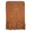 Malagoon throw Marble - terracotta - 125x150cm