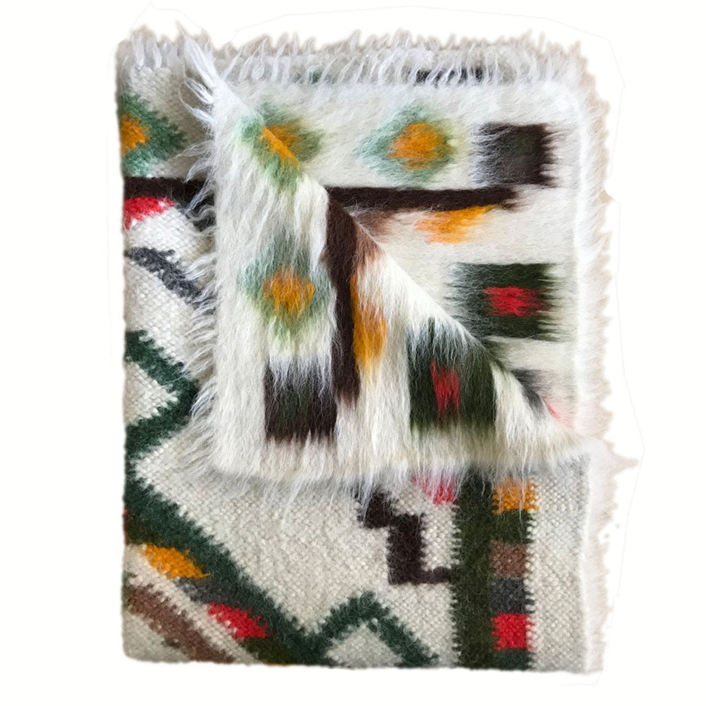 Malagoon rug Multicolor Miracle - off-white, multicolour - 150x200cm 100% wool