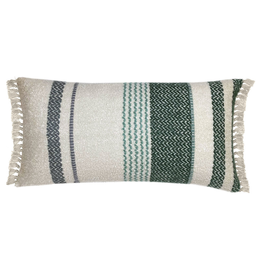 Malagoon cushion - pastel multicolor bouclé - 40x70cm