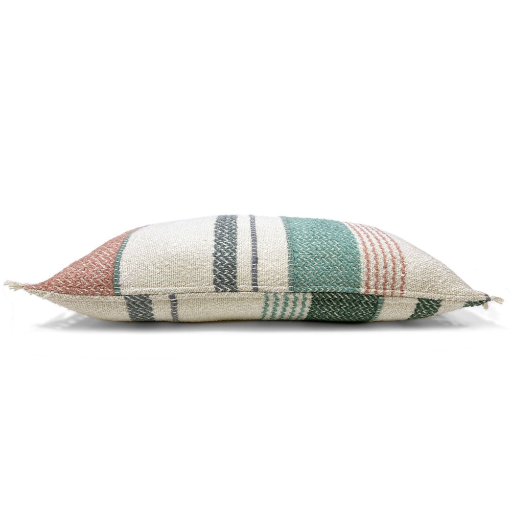Malagoon cushion - pastel multicolor bouclé - 40x70cm