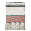 Malagoon throw - pastel multicolor bouclé - 125x150cm