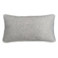 Malagoon cushion - textured grey - 35x60cm recycled wool