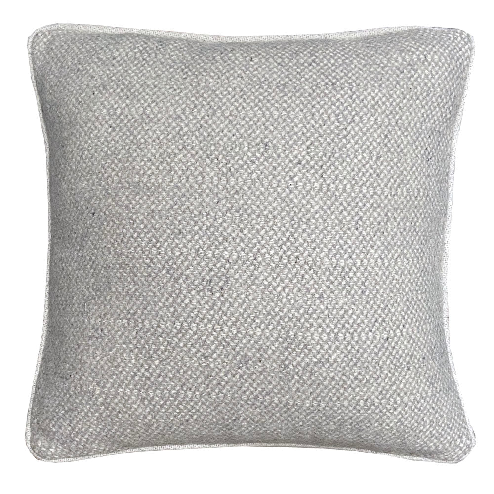 Malagoon cushion - textured grey - 50x50cm recycled wool