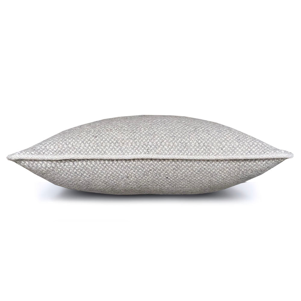 Malagoon cushion - textured grey - 50x50cm recycled wool
