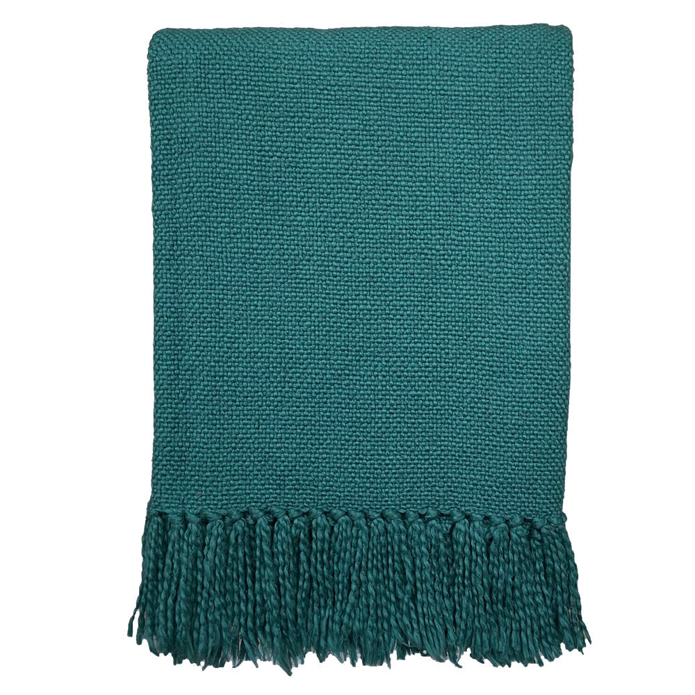 Malagoon throw - pine green - 127x152cm 100% cotton