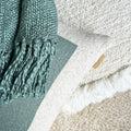 Malagoon cushion Poster - sage green - 50x50cm 100% organic cotton