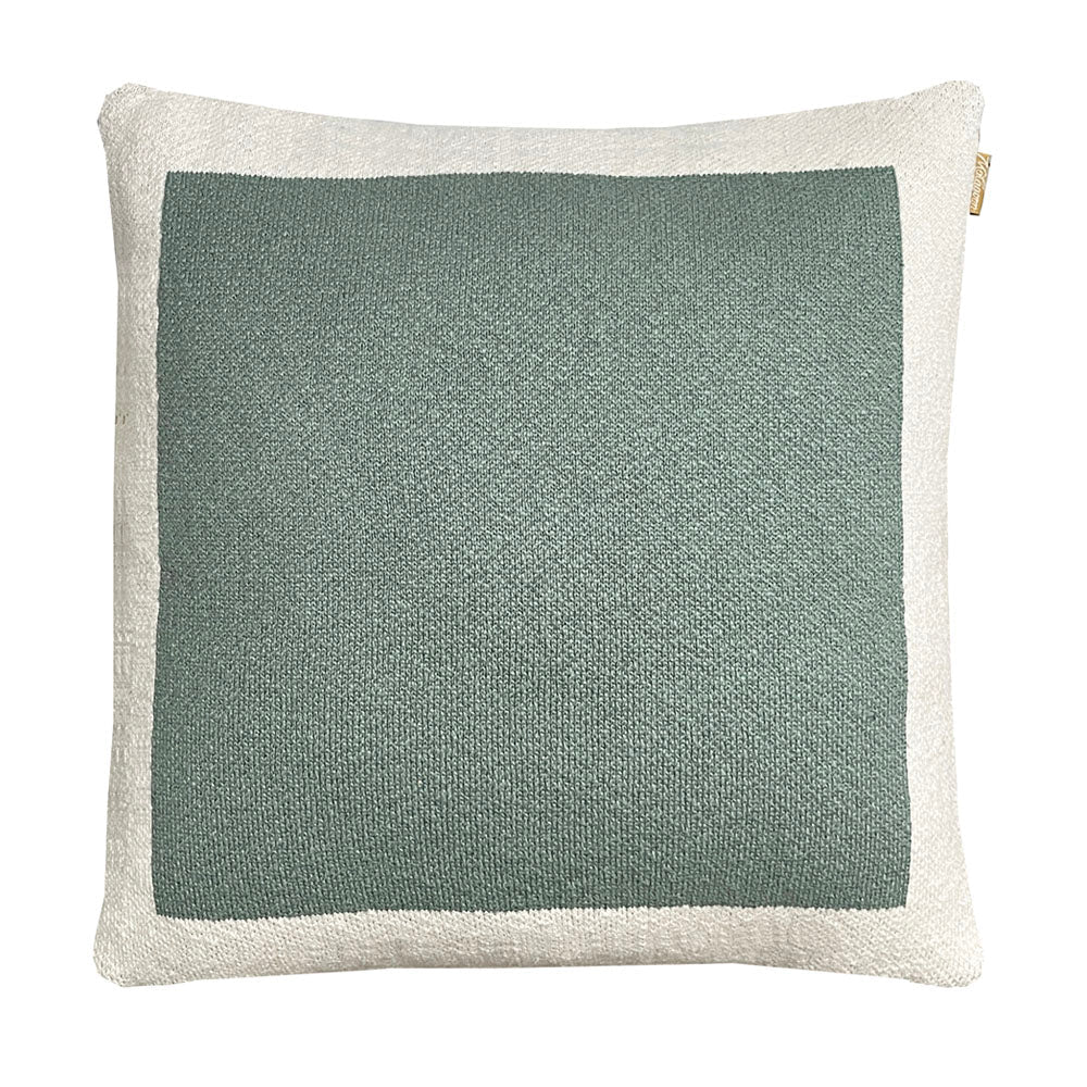 Malagoon cushion Poster - sage green - 50x50cm 100% organic cotton