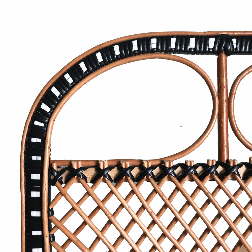 Malagoon Rattan lounge chair black