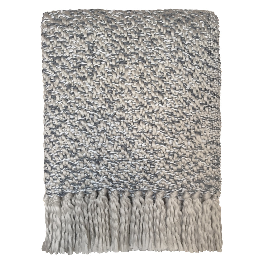 Malagoon Sand throw - beige mélange - 125x150cm
