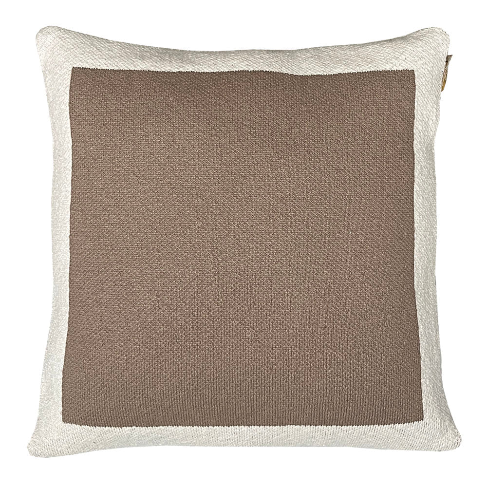Malagoon cushion Poster - rustic beige - 50x50cm 100% organic cotton