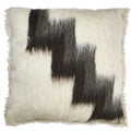 Malagoon cushion Stairway - off-white, shades of grey - 50x50cm 100% wool