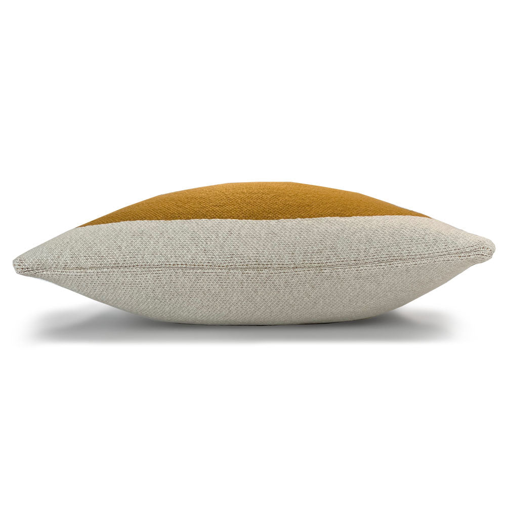 Malagoon cushion Poster - sunset yellow - 50x50cm 100% organic cotton