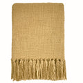 Malagoon Vintage throw - yellow - 125x150cm
