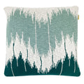 Malagoon Wave cushion - green - 50x50cm 100% organic cotton